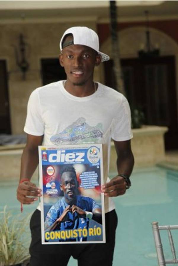 FOTOS: Así fue el desayuno de los cuatro héroes olímpicos de Honduras