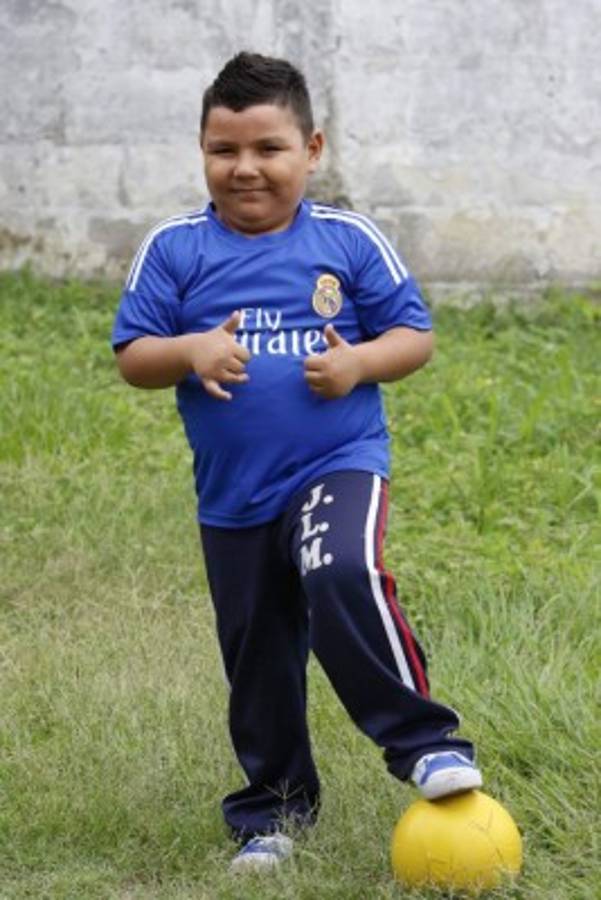 FOTOS: Conocé a los niños hondureños que tiene nombres de cracks del fútbol