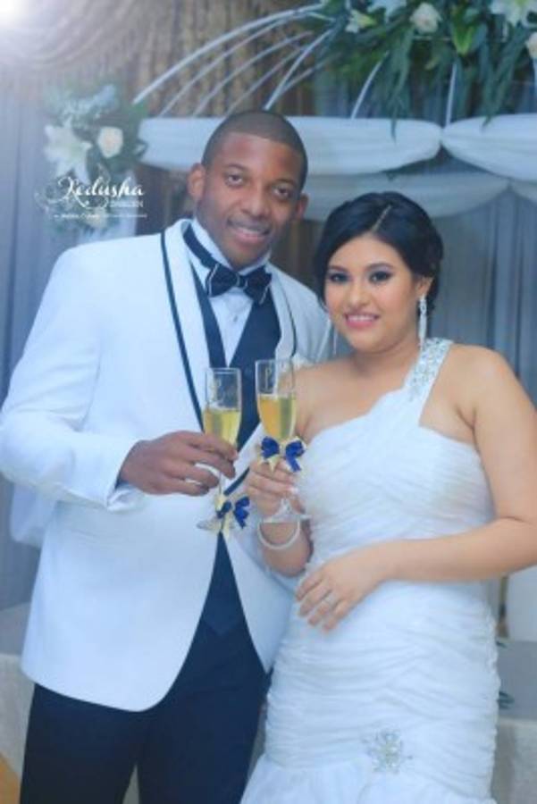 Las imágenes de la boda del portero Luis 'Buba' López