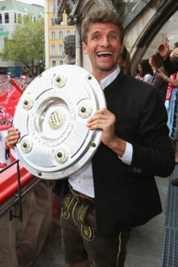 La espectacular celebración del Bayern Munich con su gente en la ciudad