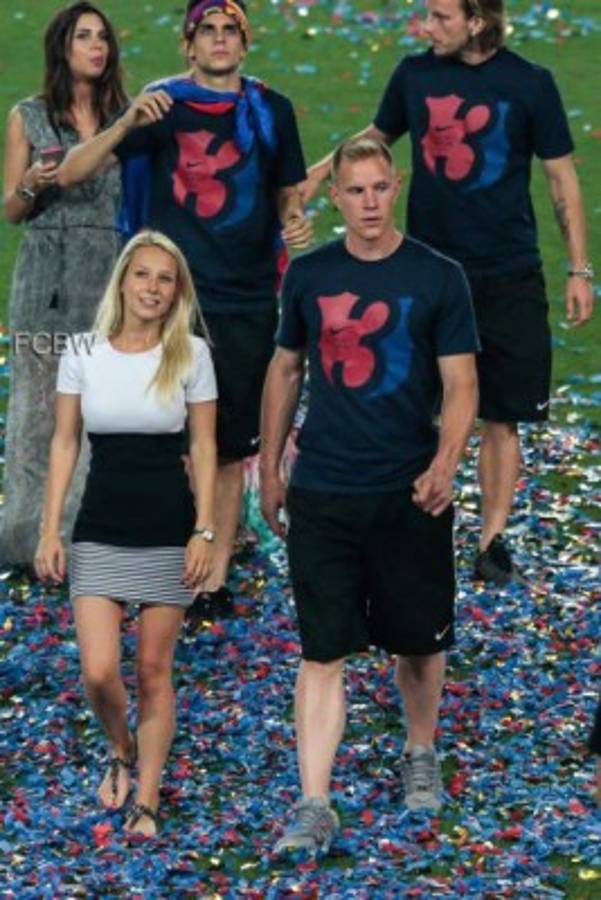 FOTOS: Daniela Jehle, la sexy novia del portero Marc-André ter Stegen