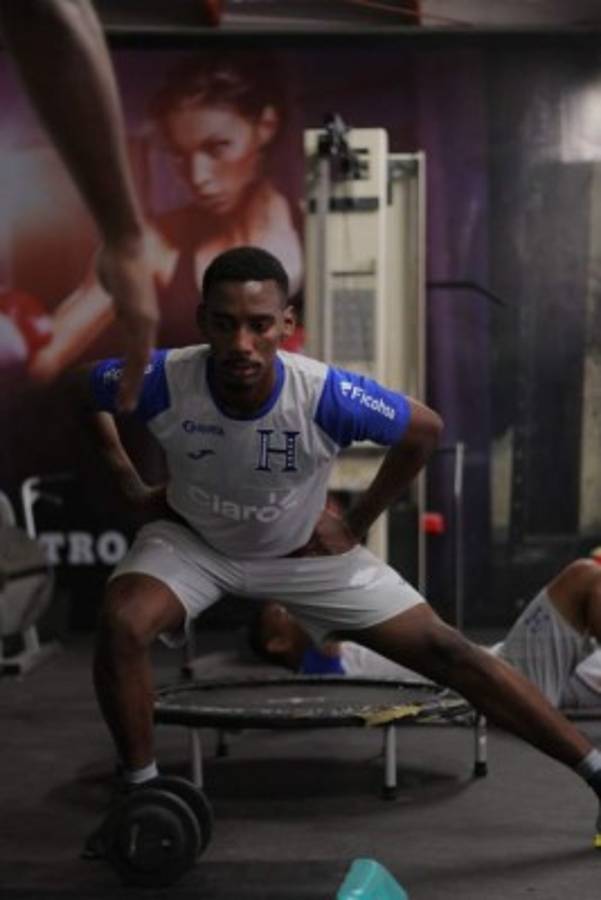 ¡A puro hierro! La Selección de Honduras se fortalece con trabajos de gimnasio
