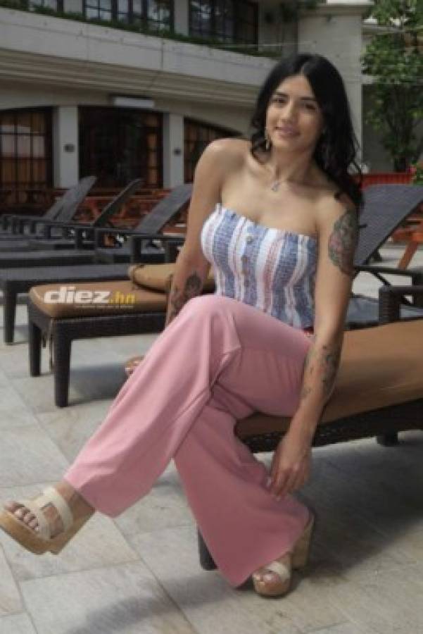 Aileen López, la sexy aficionada de Motagua que revela el significado de sus 17 tatuajes