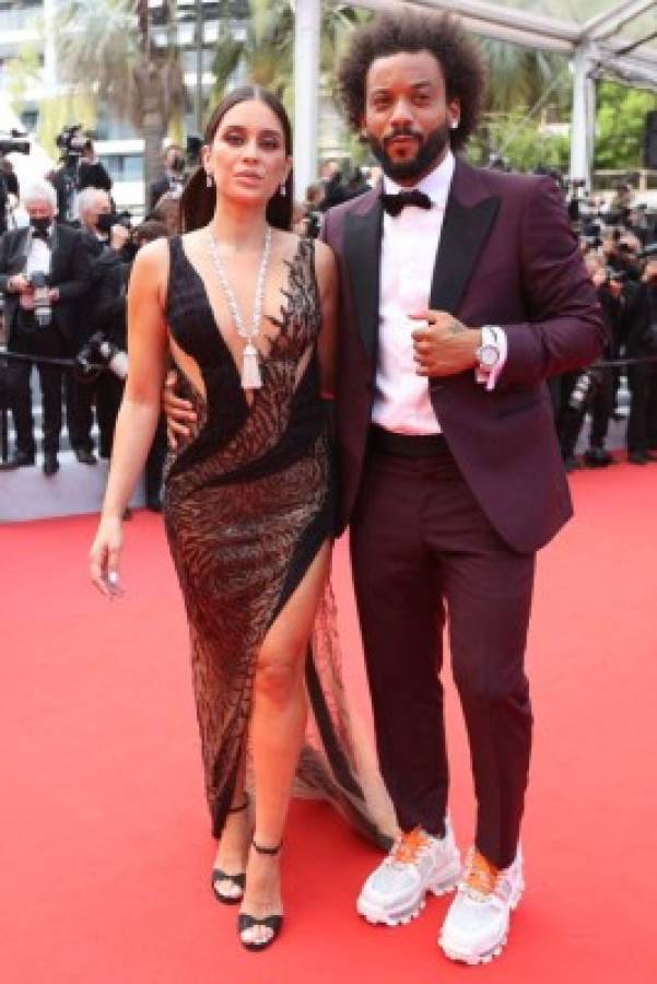 El provocativo vestido de Clarisse Alves, esposa de Marcelo en el Festival de Cannes