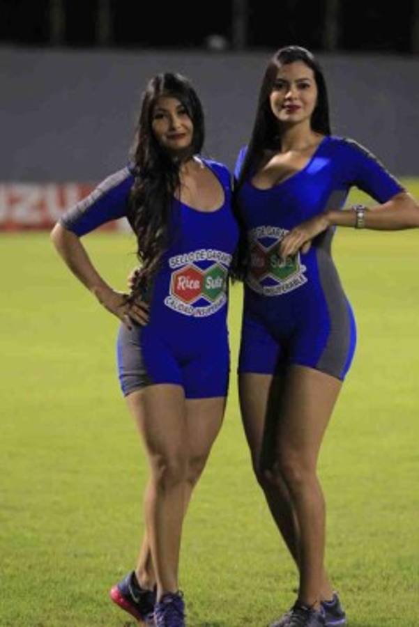 La belleza que adornó la emocionante jornada 17 de la Liga Nacional