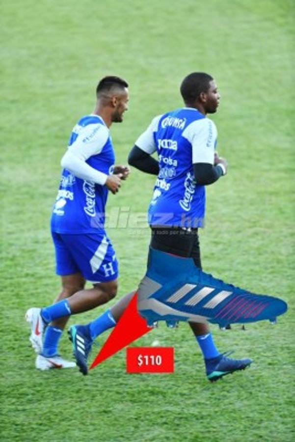 Seleccionados de Honduras andan a la moda con tacos de última generación