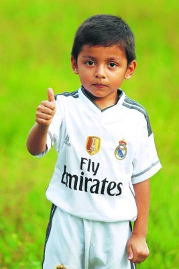 FOTOS: Conocé a los niños hondureños que tiene nombres de cracks del fútbol