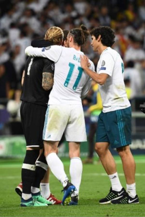 NO SE VIO EN TV: La euforia de Cristiano en Kiev, el drama de Karius y el anillo de Ramos