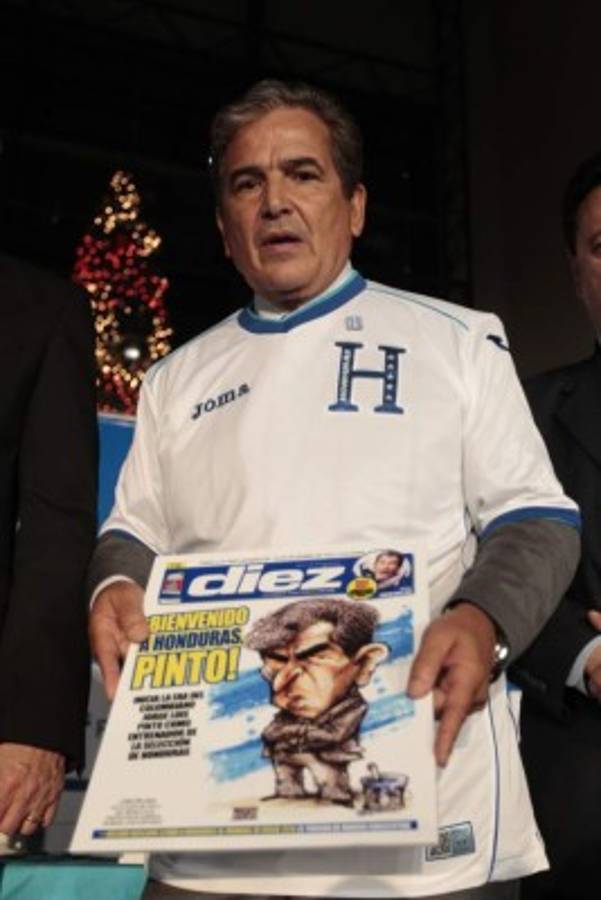 Las mejores fotos de Jorge Luis Pinto en un año con Honduras  