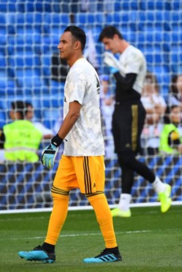 FOTOS: Así vivió James su vuelta al Bernabéu y la insólita imagen de Keylor Navas  