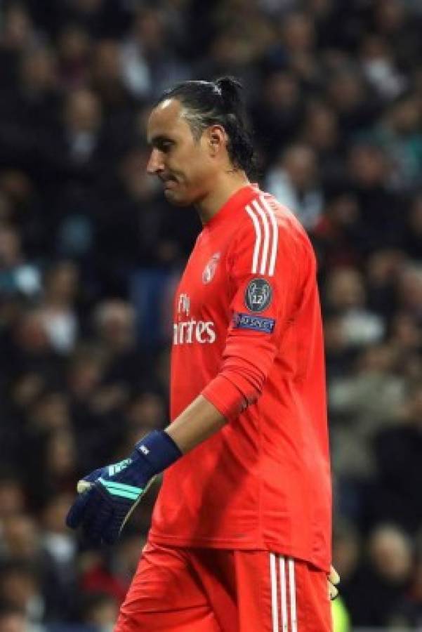 EN FOTOS: La tristeza de Keylor Navas por su horror y la locura de CR7 al final