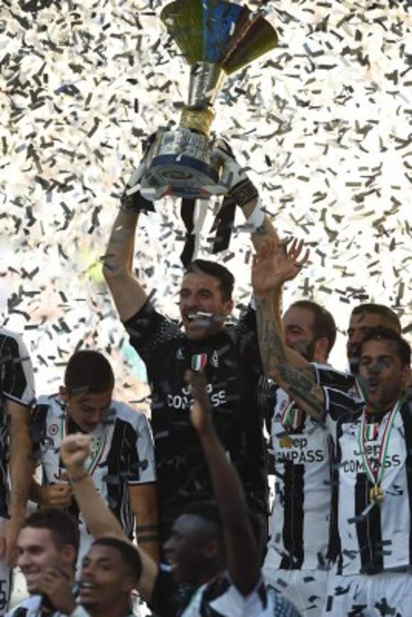 Así fue el espectacular festejo de la Juventus por su título en Italia