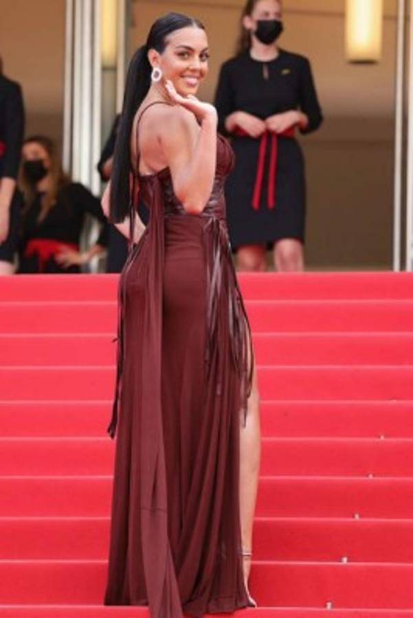 ¡Imponente! Georgina Rodríguez, espectacular y muy sexy en el Festival de Cine de Cannes