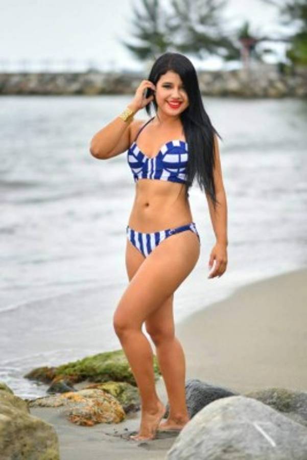 El 'bikinazo' de Jeimi González, la modelo hondureña fanática del Marathón