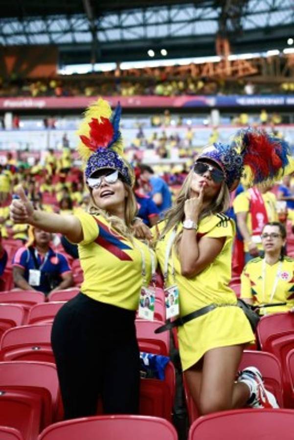 ¡HASTA LA EXMUJER DE JAMES! Polacas y colombianas que enamoraron en Kazán