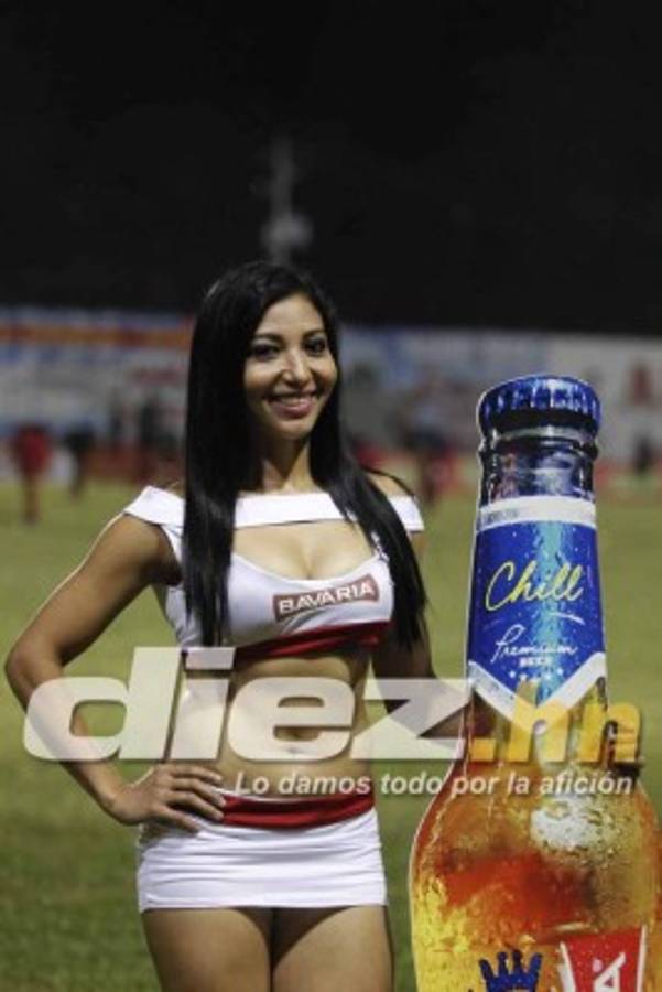 ¡HERMOSAS! Las bellas damas que engalan en los estadios de Liga Nacional