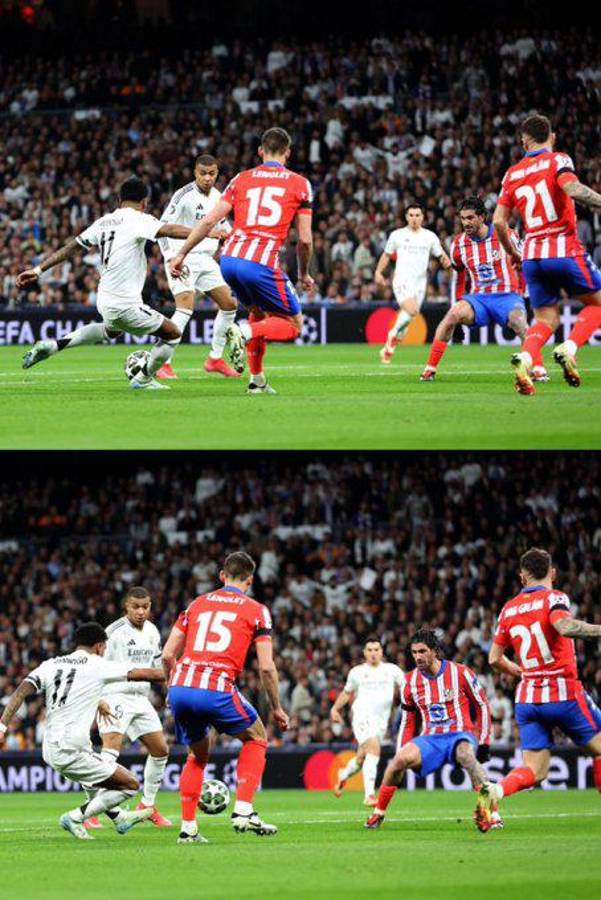 Los feos gestos a Julián Álvarez, el penal no pitado y lo que hizo Marcelo en el Real Madrid - Atlético de Champions