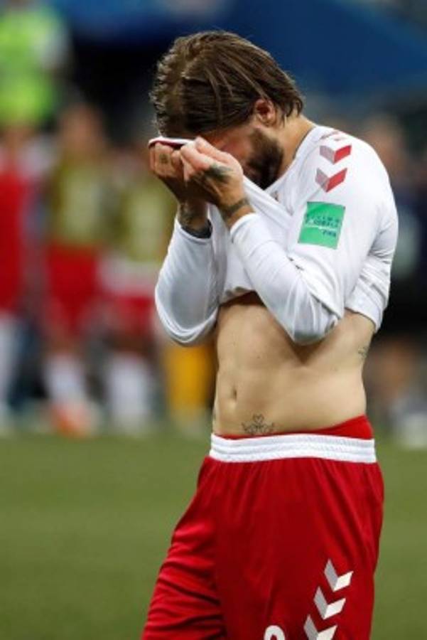 No se vio en TV: El beso a Rakitic, el desahogo de Modric y la eufórica celebración croata