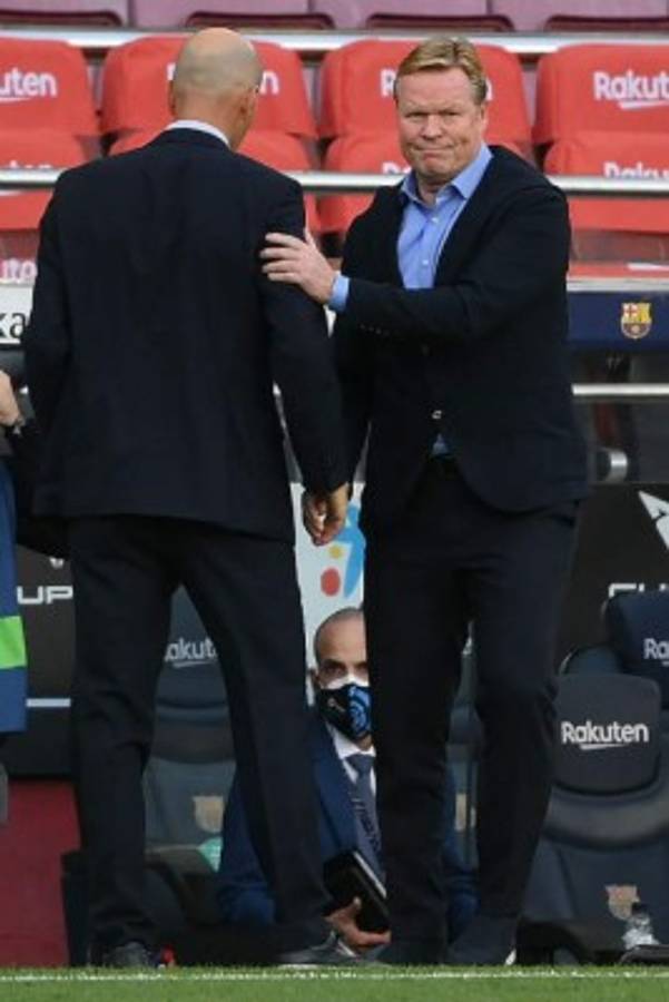 Fotos: La tristeza de Messi tras perder el clásico, el gesto de Koeman y el festejo del Real Madrid