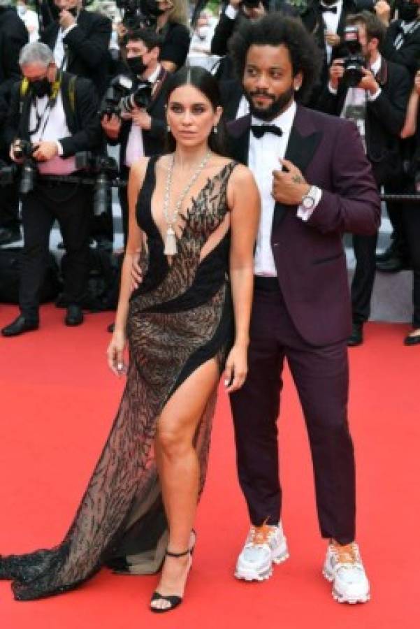 El provocativo vestido de Clarisse Alves, esposa de Marcelo en el Festival de Cannes