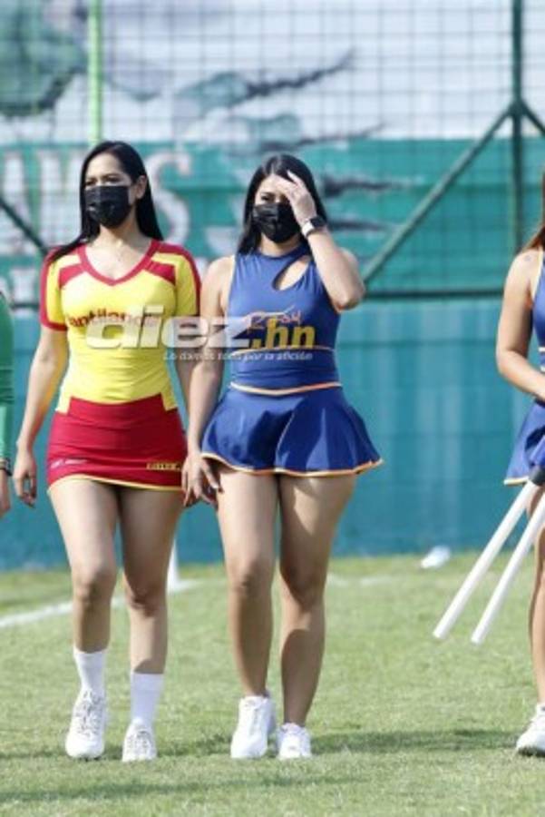 ¿Qué guardó en su falda? Las bellezas que robaron miradas en el Yakel en el arranque de la Fecha 13