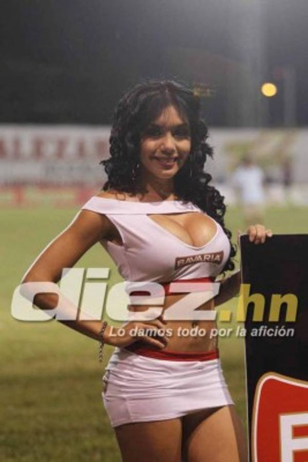 ¡HERMOSAS! Las bellas damas que engalan en los estadios de Liga Nacional