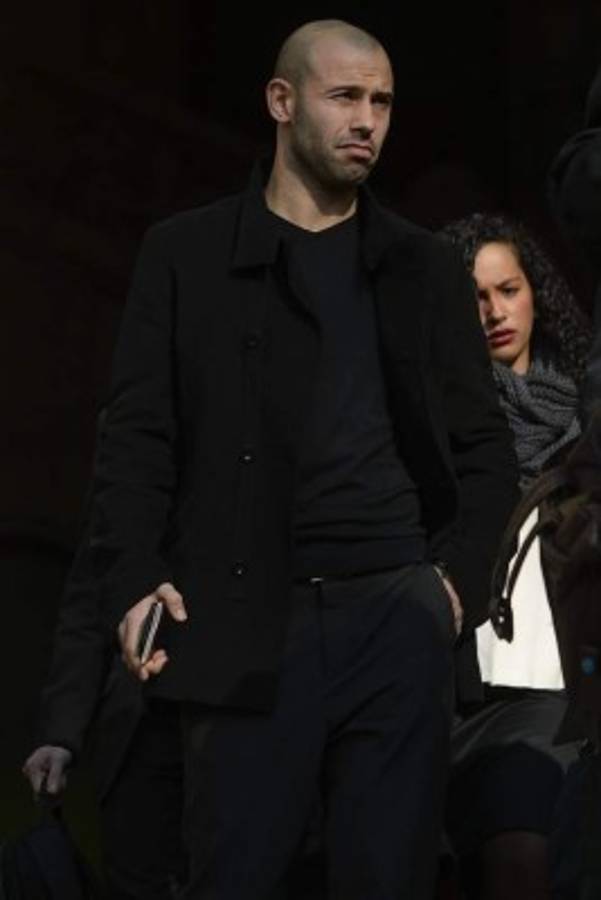 Momentos en que Mascherano se enfrentó a la justicia en Barcelona