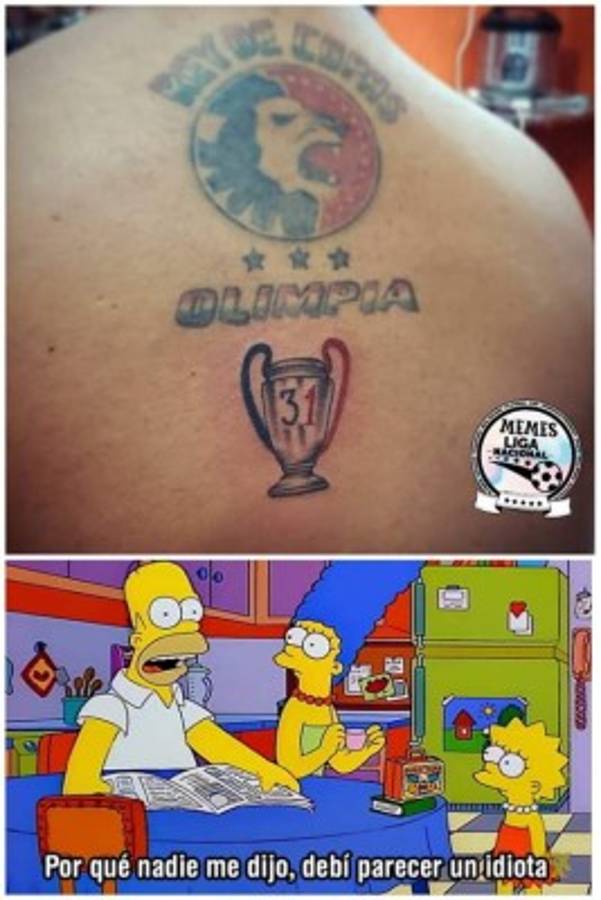 ¡Siguen! Los otros memes donde hacen pedazos al Olimpia tras perder la final ante Motagua