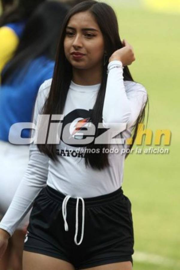 ¡Qué lindas! El lado más sexy del clásico Motagua-Olimpia en el estadio Nacional