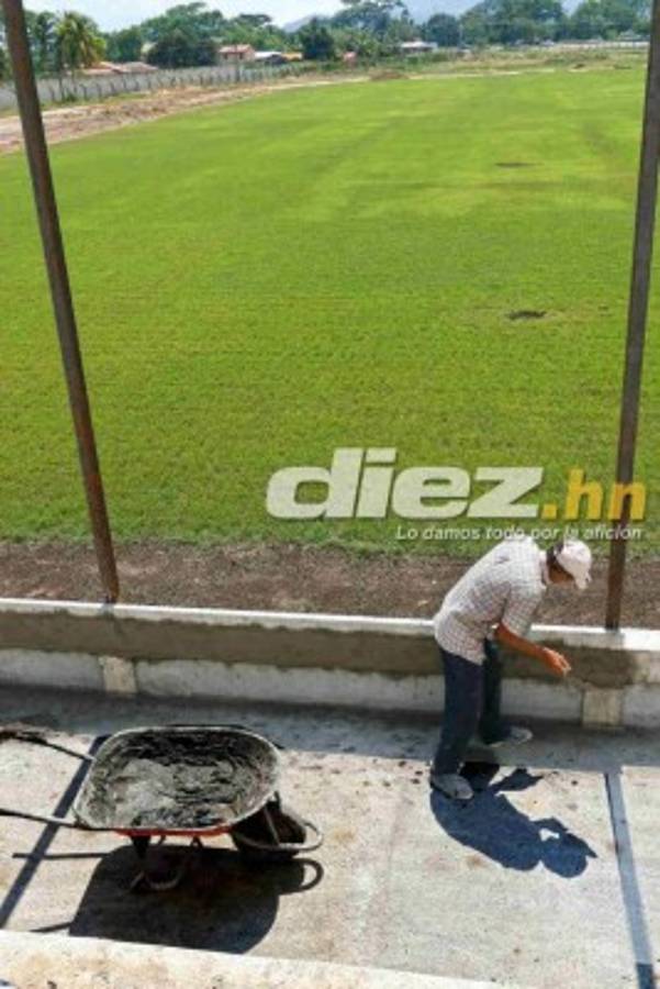 FOTOS: Así de bonito está quedando el estadio del Parrillas One