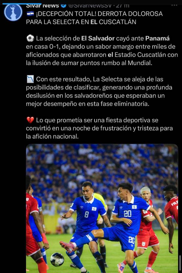 Robo asqueroso Culpa de Concacaf: Chepebomba y la prensa reacciona al triunfo polémico de Panamá en el Cuscatlán