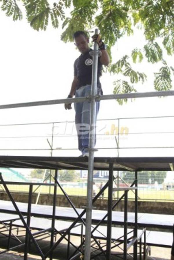 En fotos: El Yankel se viste de gala y así recibirá su primera Gran Final de Honduras