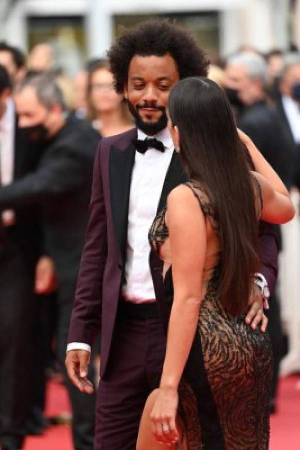 El provocativo vestido de Clarisse Alves, esposa de Marcelo en el Festival de Cannes