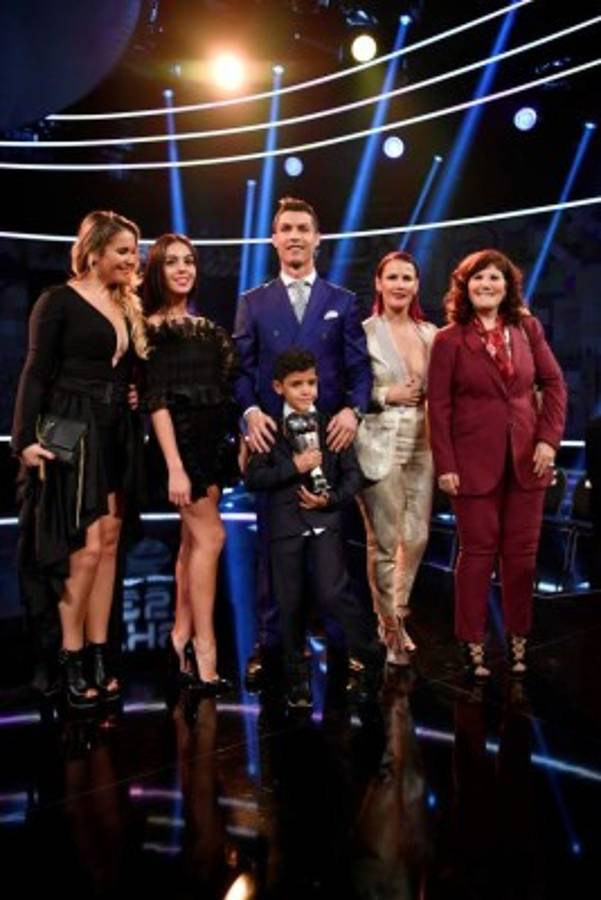 Las imágenes que no se vieron de Cristiano Ronaldo en el Premio The Best