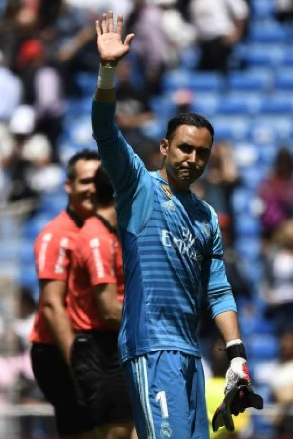 En solitario: Así se despidió Keylor Navas del Real Madrid en el Bernabéu