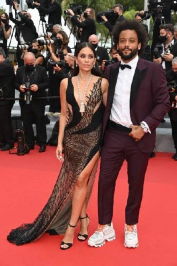 El provocativo vestido de Clarisse Alves, esposa de Marcelo en el Festival de Cannes