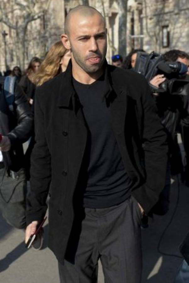 Momentos en que Mascherano se enfrentó a la justicia en Barcelona