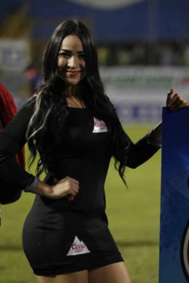 Chicas sexys, lágrimas y un juego rudo; lo que no se vio del Marathón vs Motagua