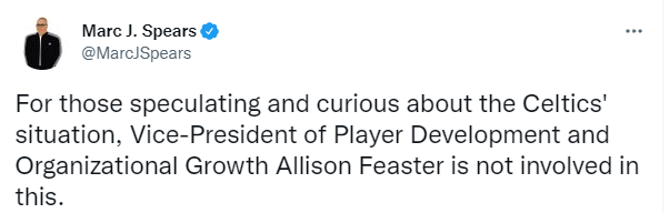 Escándalo en la NBA: entrenador de los Celtis se acuesta con compañera de la franquicia y este sería su castigo