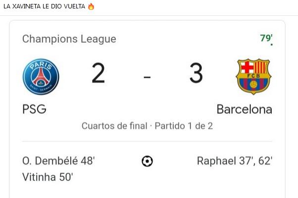 Los memes fulminan a Mbappé por no aparecer contra Barcelona en los cuartos de Champions League