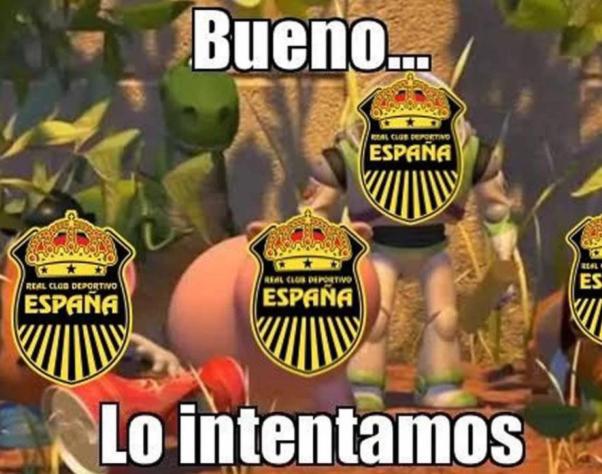 Los memes arrasan contra Real España tras sufrir la peor eliminación en Copa Centroamericana