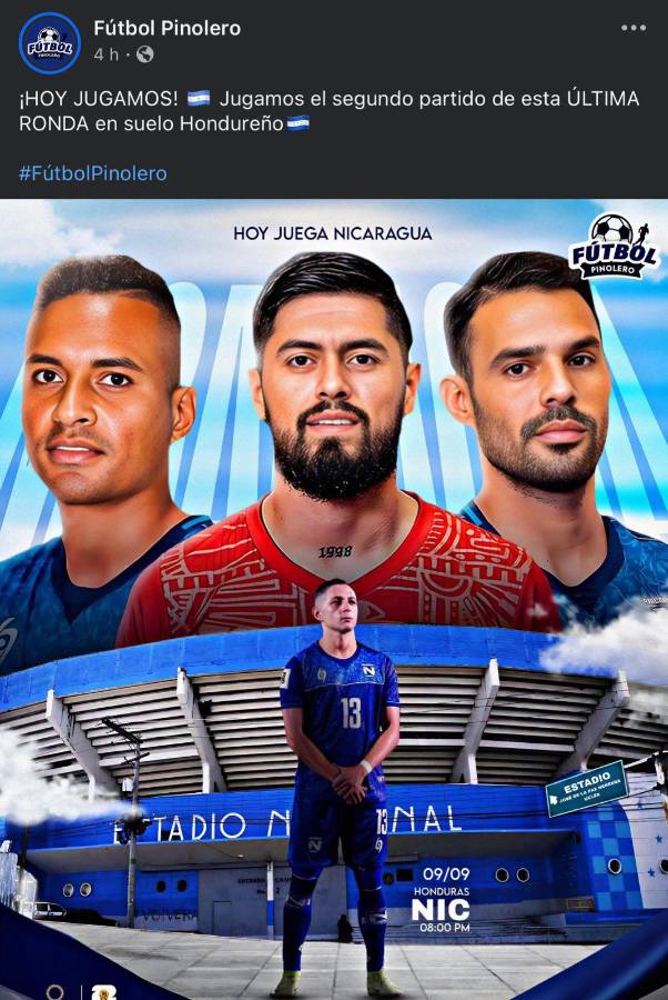 Si no ganamos es porque andamos en la calle: así reacciona la prensa de Honduras y Nicaragua previo al partido eliminatorio