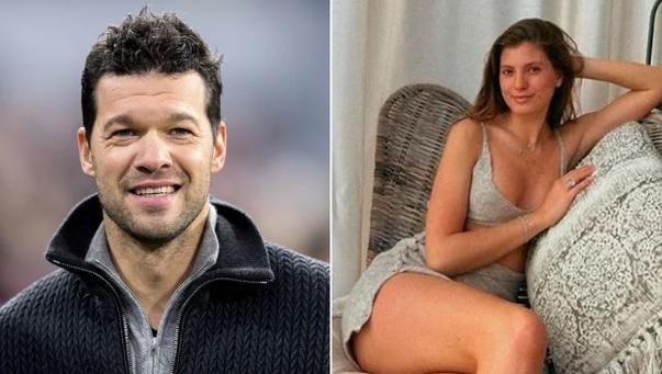 ¡Cazado! Michael Ballack está saliendo con una amiga de su difunto hijo y que es 24 años menor que el exjugador