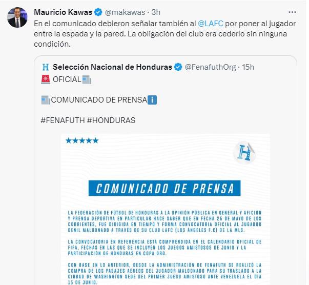 Así reacciona la prensa deportiva ante el caso de Denil Maldonado: “Jugadores que son pecho frío” y “Honduras es un desastre”