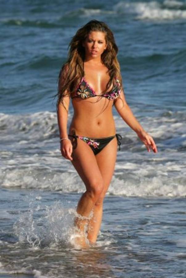 Ella es Bianca, la sexy hija del exjugador inglés Paul Gascoigne