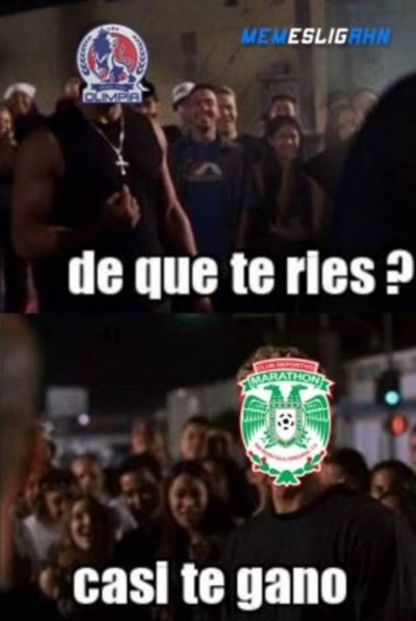 Olimpia se aseguró la gran final y los memes no perdonan al Marathón de Vargas