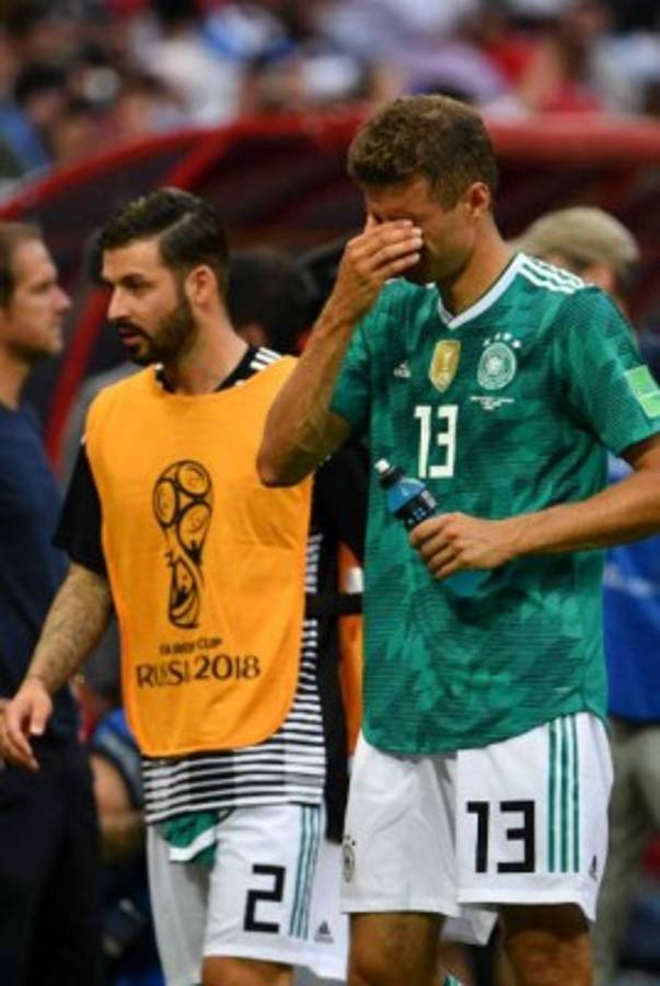 Lo que no se vio en TV: ¿Qué hicieron los alemanes tras la eliminación? Müller se descontroló