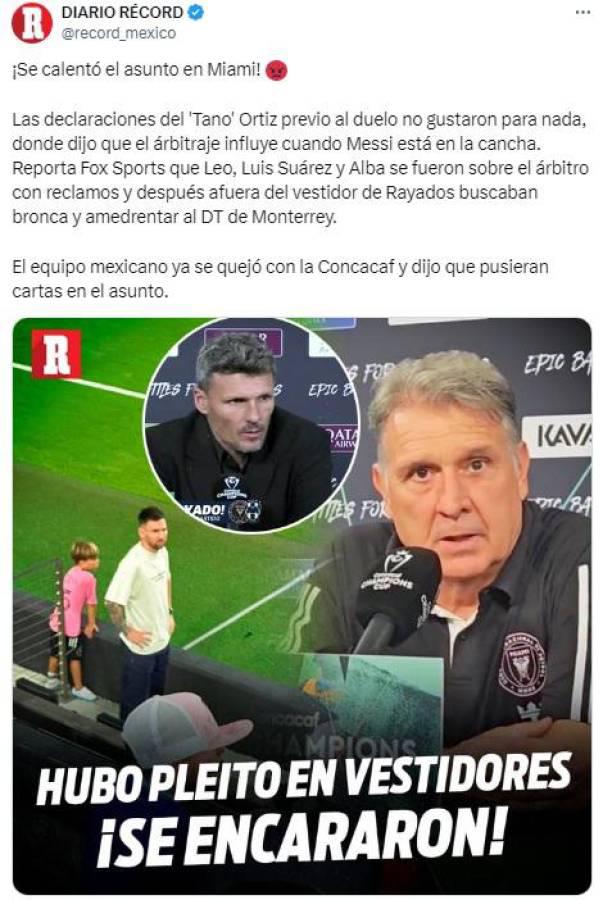 Faitelson y prensa mexicana en alerta por Messi: “Explotó contra los árbitros y ya sabemos que pasa cuando se enoja”