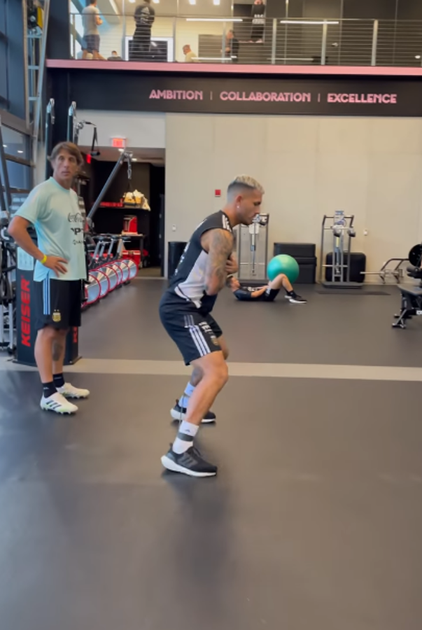 Relajados y la felicidad de Messi: el primer entreno de Argentina en la casa del Inter Miami antes de medirse a Honduras
