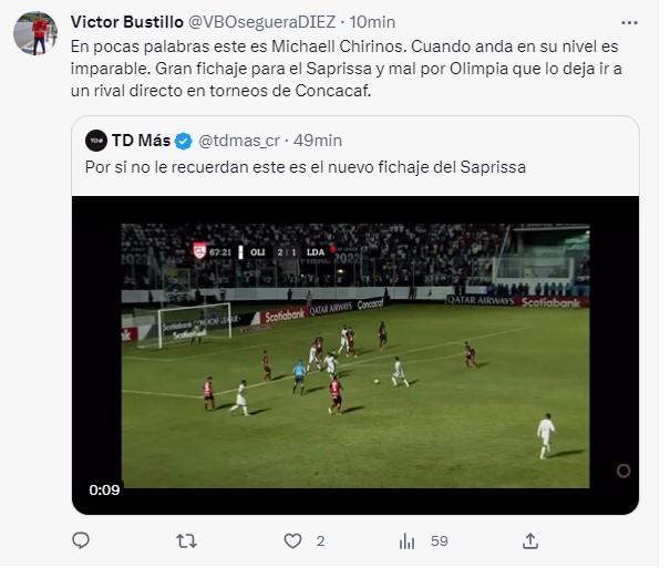 La prensa reacciona al fichaje de Michaell Chirinos por el Saprissa ¿Qué dicen en Costa Rica? Alucinan con uno de sus golazos